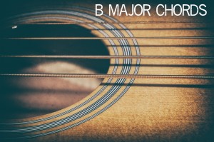 B Major Diatonic Guitar Chord Chart